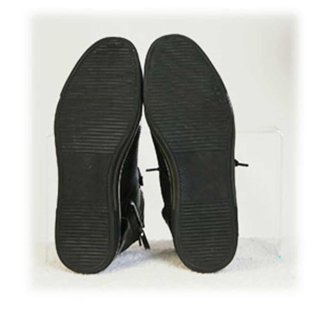 Kenneth Cole Leather High Top Shoes Sneaker 9M NWT - Picture 6 of 7